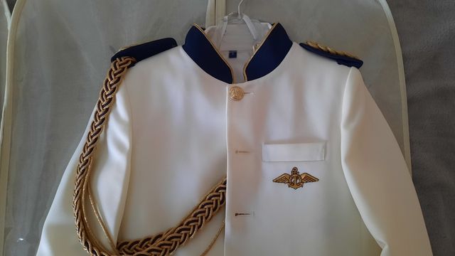 traje de comunión para niños Tizas