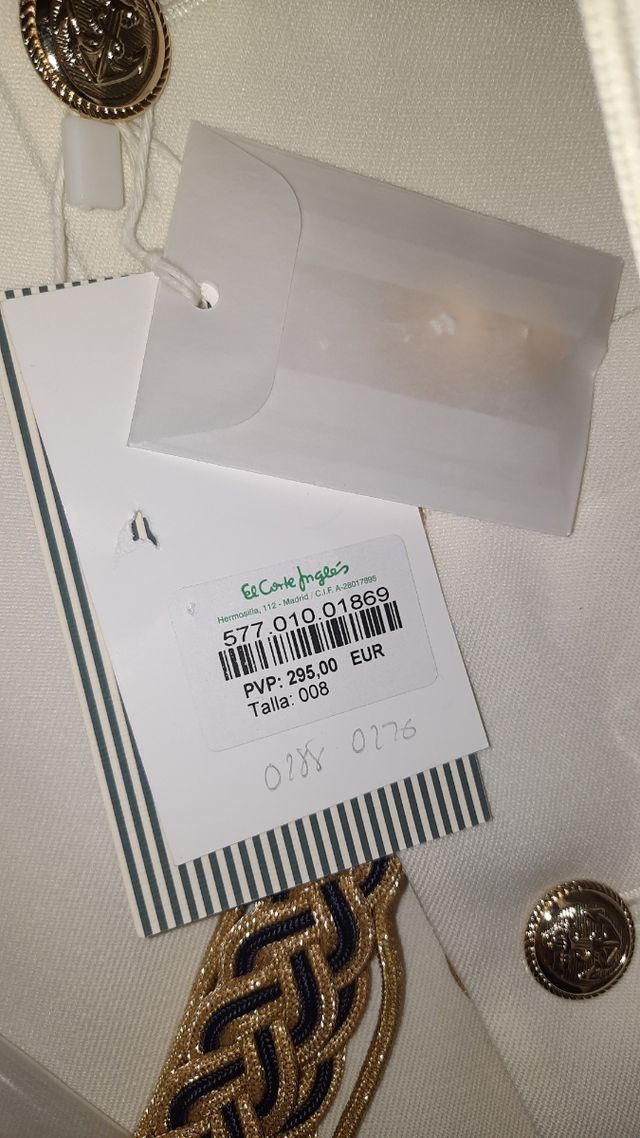 traje de comunión para niños Tizas