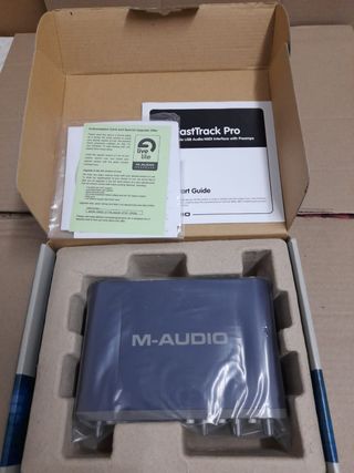 Tarjeta Sonido M-Audio Fast Track Pro