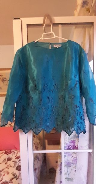 Vestido de fiesta dos piezas