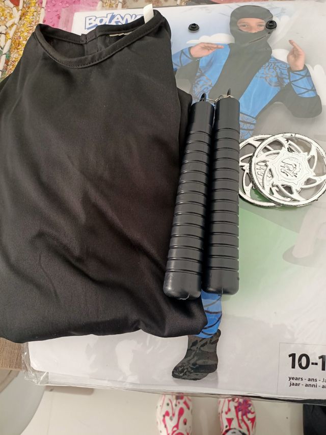 Disfraz de Ninja Azul.