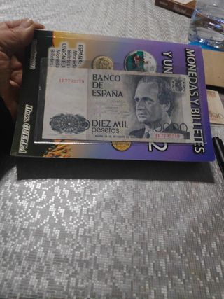 Billete de 10.000 Pesetas año 1985