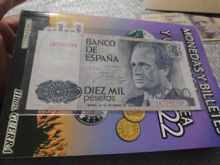 Billete de 10.000 Pesetas año 1985