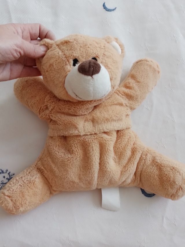 Osito de peluche con saquito de semillas