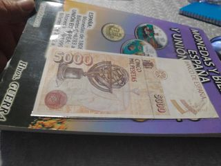 Billete de 5.000 Pesetas de España  de Cristóbal C