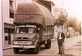 FOTOGRAFIA TRANSPORTES V.FERRI. COCENTAINA 31x 22