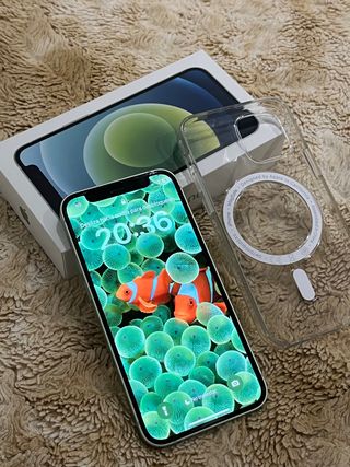 Iphone 12 mini 256 verde bateria 71% CON FACTURA