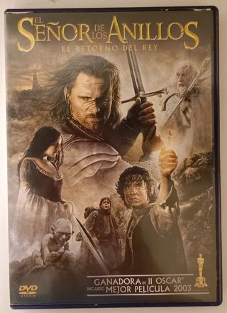 El señor de los anillos El retorno del rey DVD