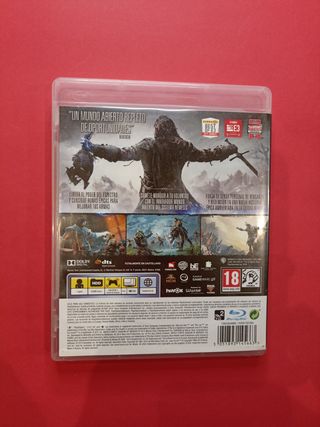 ESDLA Sombras de Mordor Ps3