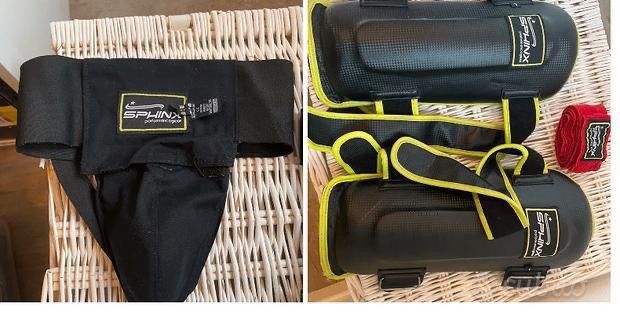 Set paracolpi KICKBOXING uomo