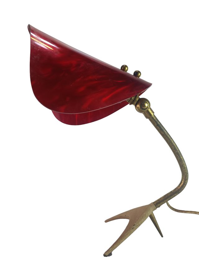 Lampada Rockabilly di Louis Kalf Stilnovo, anni '40