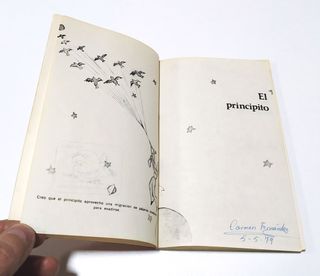 El Principito. 1ª edic. México. 1978