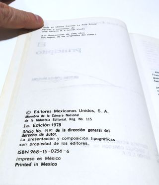 El Principito. 1ª edic. México. 1978