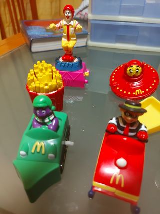 figuras juguetes antiguos macdonald