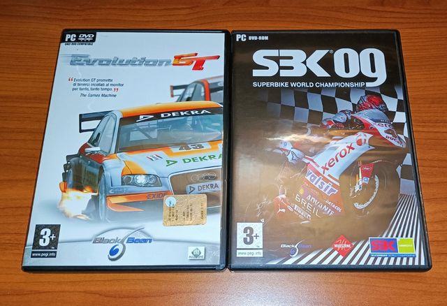 Videogiochi per PC Superbike 09 e Evolution GT