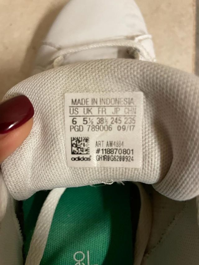 Scarpe Adidas Advantage bianche 38e2/3