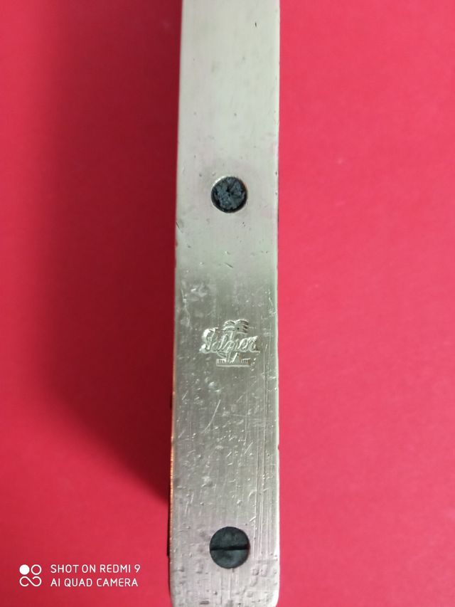 Antiche candeliere in bronzo