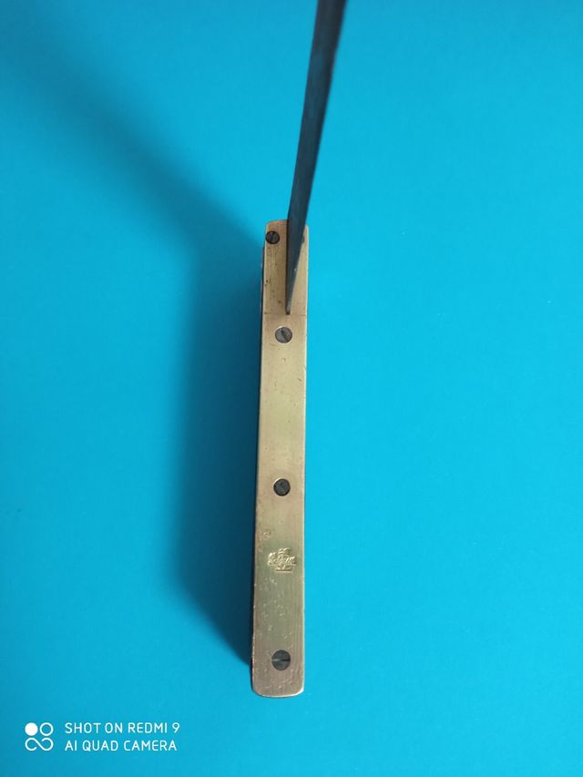 Antiche candeliere in bronzo