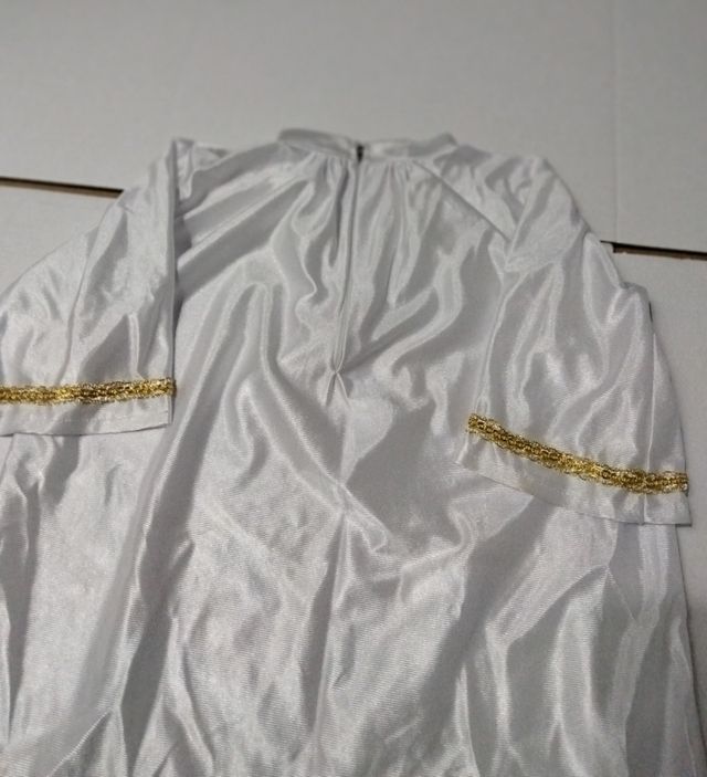 DISFRAZ DE ANGEL + ALAS + CORONA !!