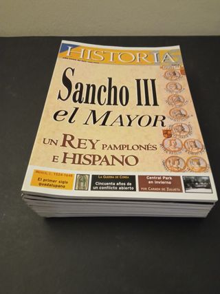 LOTE DE 10 REVISTAS DE HISTORIA