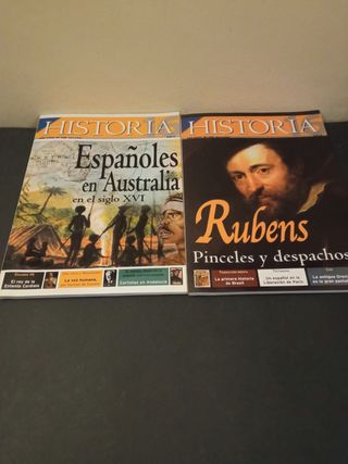 LOTE DE 10 REVISTAS DE HISTORIA