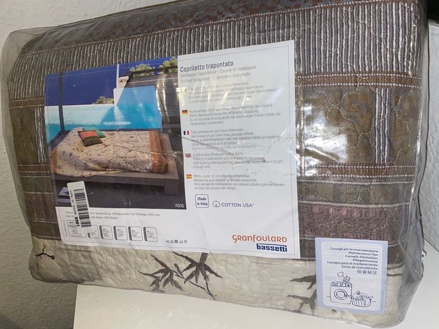 Colcha de 57hilos por cm2