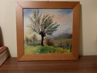 quadro olio su masonite 30x32