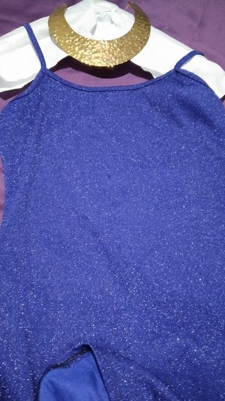 Vestido Azul Marino.