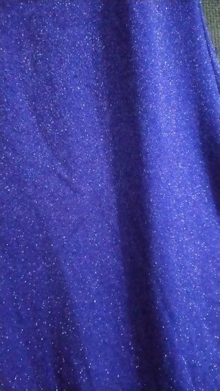 Vestido Azul Marino.
