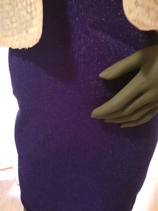 Vestido Azul Marino.