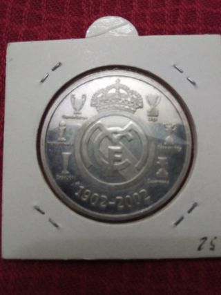 MONEDA CONMEMORATIVA REAL MADRID