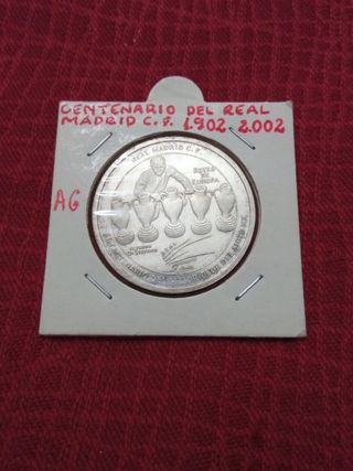MONEDA CONMEMORATIVA REAL MADRID