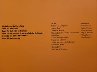 Las Otras grandes vías: miradas a su tiempo