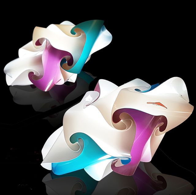 Set lampada da soffitto + 2 lampade da tavolo a LED