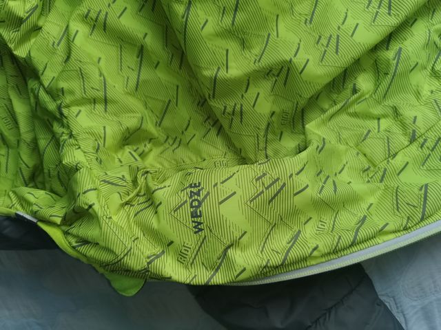 abrigo niño reversible Wedze (decathlon)