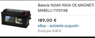 VENTA DE BATERIAS COMPLETAMENTE NUEVAS
