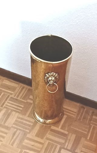 Paragüero latón Antiguo