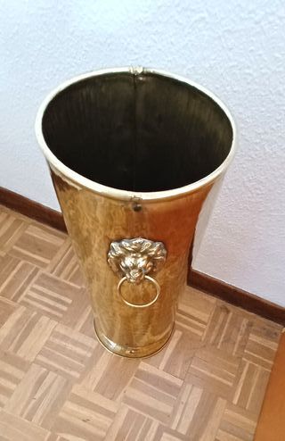 Paragüero latón Antiguo