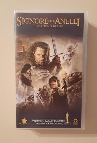 Cassetta VHS Il signore degli anelli