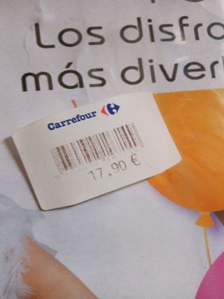 traje carnaval sin usar 