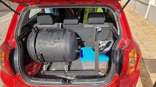 Horno a leña para pizza y barbacoa sin humo.