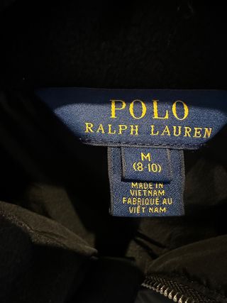 Abrigo Polo Ralph Lauren niña 8-10