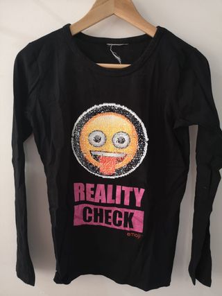 Camiseta manga larga de niña
