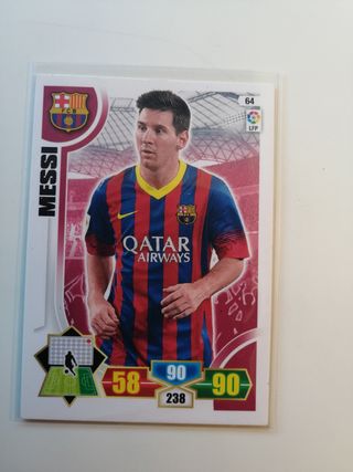 CROMO MESSI 64 ADRENALYN 2013 2014