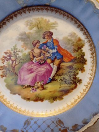 🇪🇦 platos de porcelana Manises