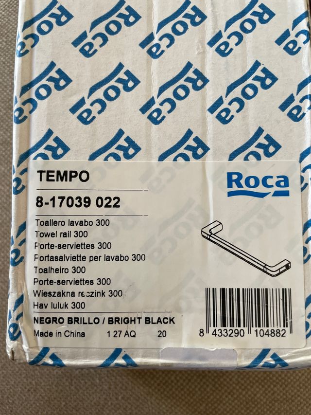 Toallero lavabo Roca 300 nuevo