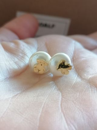 pendientes de perlas