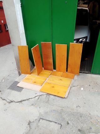 8 baldas (madera barnizadas) 
(7€ todas)
(67482224