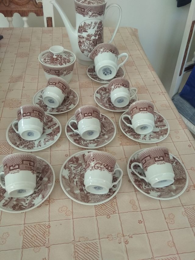 Juego de café antiguo