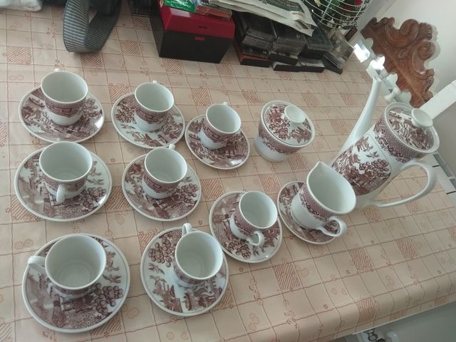 Juego de café antiguo